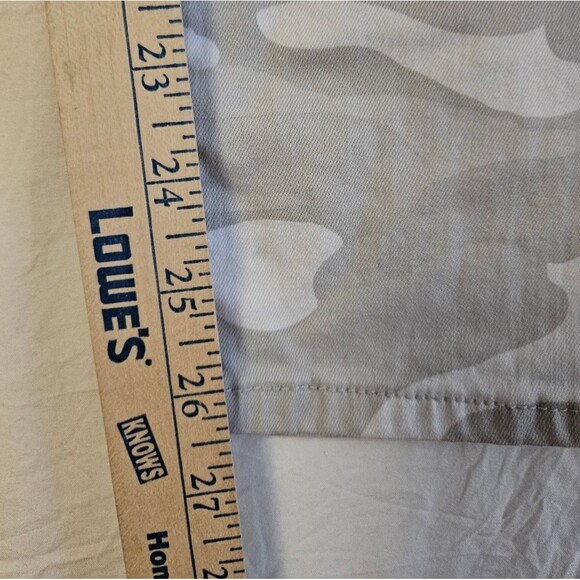 Democracy Jeans Women’s Sz 8 (31x26.5) Ab Technology Skinny Crop Gray White Camo - Picture 3 of 8